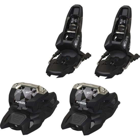 MARKER SQUIRE 11 110mm Black - Δέστρες Σκι 2025