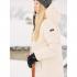 ROXY Ellie Extra Long Insulated - Μακρύ αδιάβροχο γυναικείο μπουφάν -  Buttercream