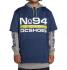 DC Dryden 2 - Technical Double Layer Hoodie for Men - Dress Blues
