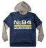 DC Dryden 2 - Technical Double Layer Hoodie for Men - Dress Blues