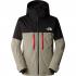 The North Face Chakal - Ανδρικό Ski/Snowboard Jacket - Clay Grey-TNF Black