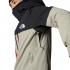 The North Face Chakal - Ανδρικό Ski/Snowboard Jacket - Clay Grey-TNF Black