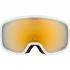 ALPINA Bivio Q-Lite - Μάσκα Ski/Snowboard - White Earth matt/Gold mirror