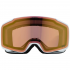 ALPINA Taos QV Quattroflex/Varioflex - Μάσκα Ski/Snowboard - White matt/Gold mirror