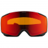 ALPINA Taos Q-Lite - Μάσκα Ski/Snowboard - Black matt/Red mirror