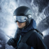 ALPINA Alto Hi-EPS + Visor Q-Lite - Κράνος Ski/Snowboard - Lilac Black matt/Blue Mirror