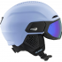 ALPINA Alto Hi-EPS + Visor Q-Lite - Κράνος Ski/Snowboard - Lilac Black matt/Blue Mirror