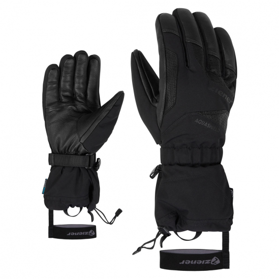 ZIENER GAIKU AS® AW - Ανδρικά Γάντια lavalan® Alpine - Black