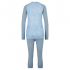 ZIENER Jesina Lady - Γυναικείο Σετ Θερμοεσώρουχων - Blue Stripe Print/Frozen Blue