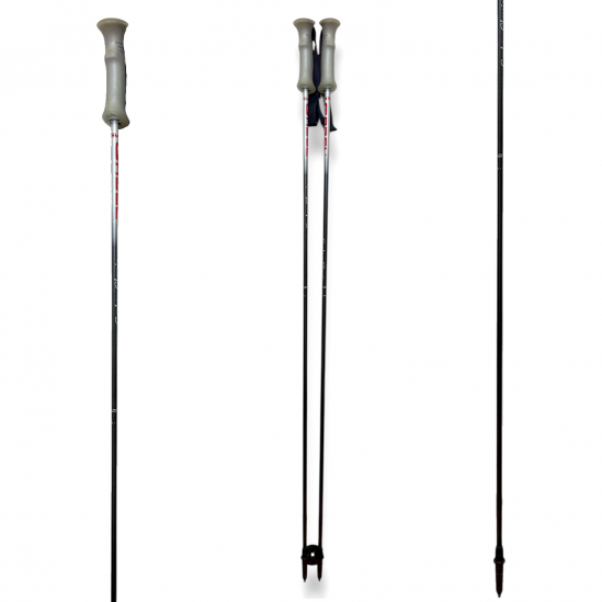 Gabel Carbon - Μπατόν Σκι - Black/Silver