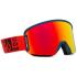 Volcom Garden 2 Goggle + (Extra φακός - BL.Rose) - Ski/Snowboard Goggles - Matt Black/Red Chrome 