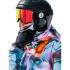 Volcom Garden 2 Goggle + (Extra φακός - BL.Rose) - Ski/Snowboard Goggles - Matt Black/Red Chrome 