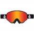Volcom YAE Goggle + (Extra φακός - Yellow) - Ski/Snowboard Goggles - Matt Black/Red Chrome 