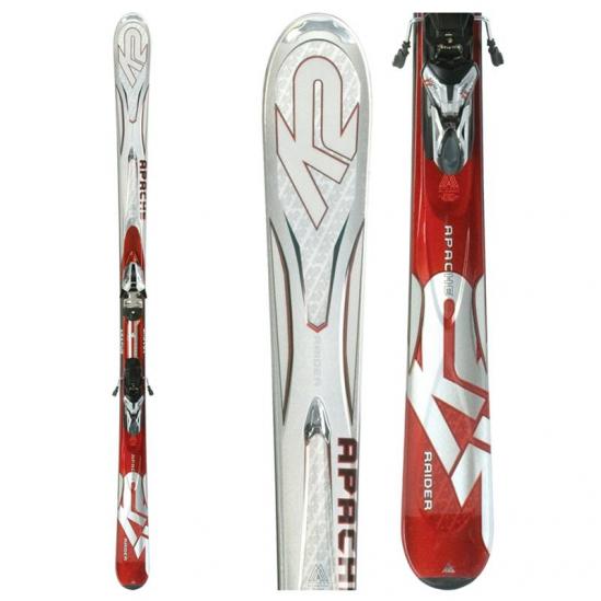 K2 APACHE RAIDER SKIS+MARKER M2 11 Ti