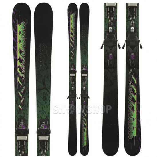 K2 EXTREME SKIS + GRIFFON SCHIZOFRANTIC