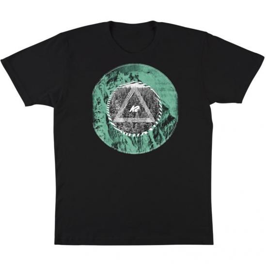 K2 Dark Forest Slim Dark charcal T-SHIRT