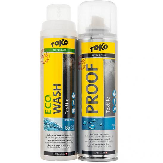 TOKO Duo-Pack Textile Proof&Eco Textile Wash SET 2x250ml
