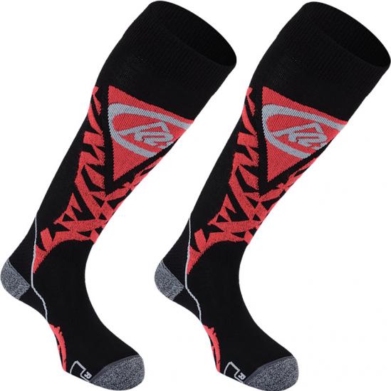 K2 ALL TERRAIN 10074 Black/Neon/Red ΚΑΛΤΣΕΣ SKI