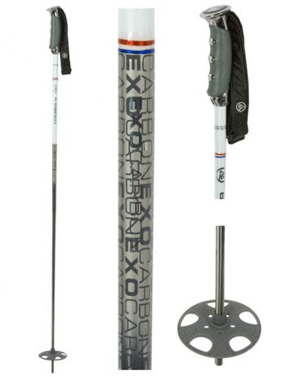 K2 6 SPEED CARBON ΜΠΑΤΟΝ SKI - White