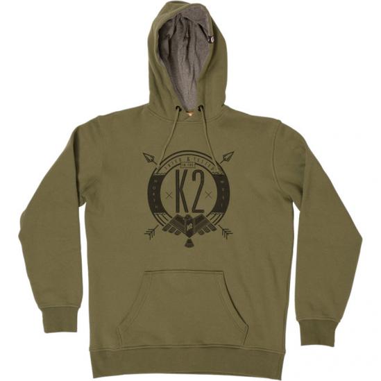 K2 RAT PACK HOODIE Olive ΦΟΥΤΕΡ ΑΝΔΡΙΚΟ