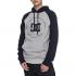 DC REBUILT Raglan Men Hoodie Grey Heather