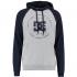 DC REBUILT Raglan Men Hoodie Grey Heather