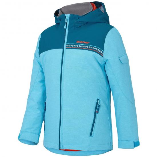 ZIENER ANETE Junior Blue Aqua Παιδικό Snow Jacket