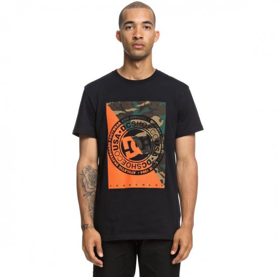 DC WARFARE SS Black Men's T-Shirt 