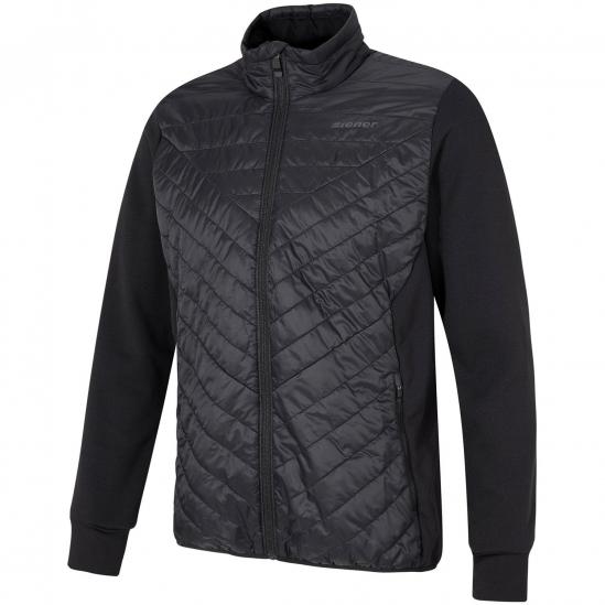 ZIENER Jelio - Men's Hybrid Fleece Jacket - Black