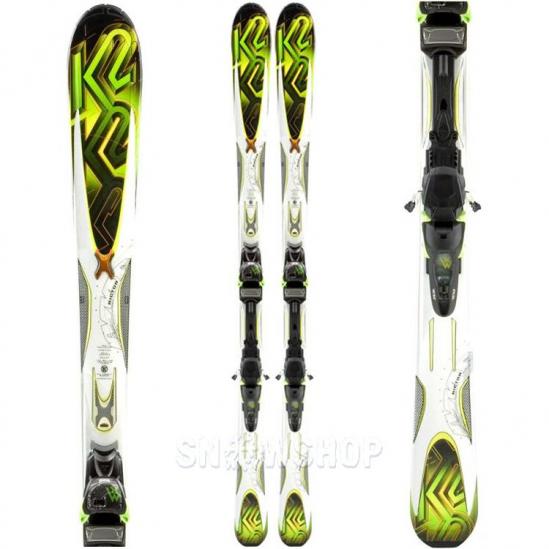 K2 RICTOR SKI  + MARKER MX 12.0