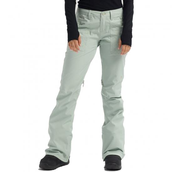 BURTON Vida - Women's Snow Pant - Aqua Grey