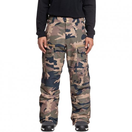 DC Code - Men's Snow Pants - Olive Night/Vintage camo