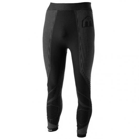 MICO 7015 Men's Long Pant M1 Performance - Ανδρικό ισοθερμικό κολάν - black/grey