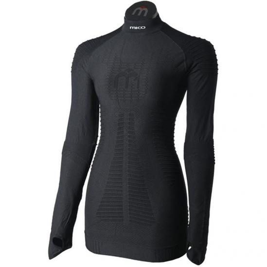 MICO 7011 Women's LS Shirt M1 Performance - black - Γυναικείο θερμοεσώρουχο - black