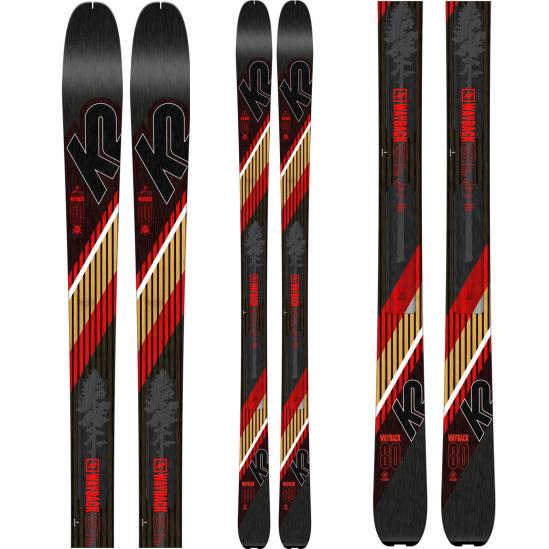 K2 WAYBACK 80 -Touring skis