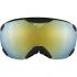 ALPINA PHEOS S Hicon Mirror - Μάσκα Ski/Snowboard - Black matt/Gold Spherical