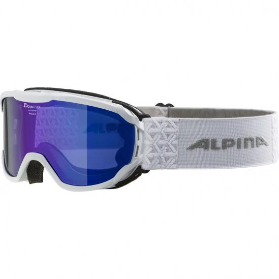 ALPINA PHEOS Junior Hicon Mirror - Παιδική Μάσκα Ski/snowboard - White/Blue