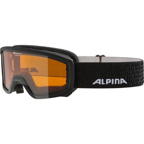 ALPINA SCARABEO Junior Doubleflex Hicon - Παιδική Mάσκα ski - Black