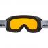 ALPINA  Scarabeo Hicon Mirror Cylindrical - Μάσκα Ski/Snowboard - Black matt/Yellow