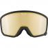 ALPINA  Scarabeo Hicon Mirror Cylindrical - Μάσκα Ski/Snowboard - Black matt/Yellow