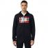 NAPAPIJRI Bera - Men's Full Zip sweatshirt - Blue Marine