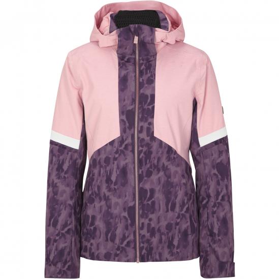 ZIENER Tahira Lady - Γυναικείο Snow Jacket - Violet Tie Dye