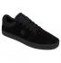 DC Crisis - Leather Shoes for Men - Black/Black