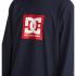 DC Square Star - Long Sleeve T-Shirt for Men - Navy Blazer