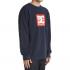 DC Square Star - Long Sleeve T-Shirt for Men - Navy Blazer