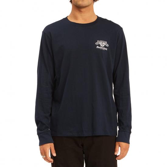 BILLABONG Bud Insignia - Long Sleeve T-Shirt for Men - Navy