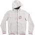 QUIKSILVER Sportsline Block - Men's Full Zip Sweatshirt - Light Grey heather