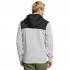 QUIKSILVER Keller Block - Zip Zip-Up Men's Hoodie- Light Grey heather