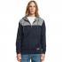 QUIKSILVER Keller Block - Zip Zip-Up Men's Hoodie- Parisian night