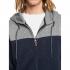 QUIKSILVER Keller Block - Zip Zip-Up Men's Hoodie- Parisian night